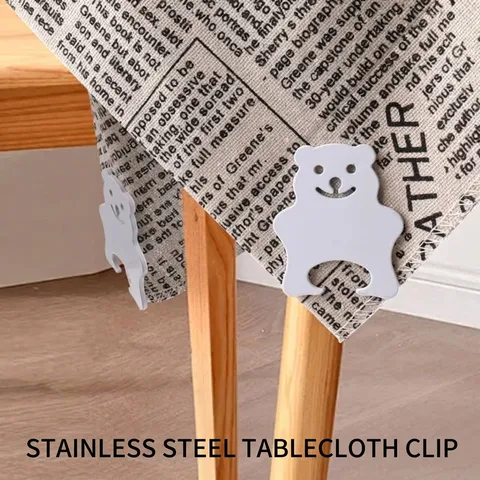 Pesas para Manteles Magnéticas de Acero Inoxidable Juego Pesas Diseño Oso Abeja Para Pinzas de Mantel Decoración Hogar Exterior Imanes Nevera Abrebotellas
