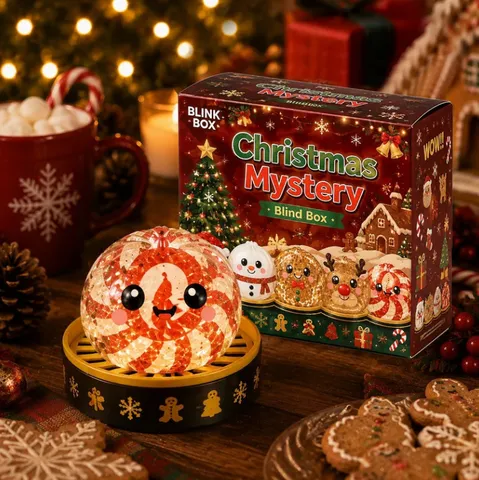 Ensemble de Jouets Anti-stress Squishy de Noël Père Noël Bonhomme de Neige Renne Bonhomme de Pain d'épices Jouet à Presser Cadeau de Vacances