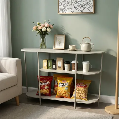 Modern Minimalist Iron Multi-Tier Storage Rack Floor Standing Metal Organizer For Living Room Hallway Kitchen Balcony Flower Display Shelf