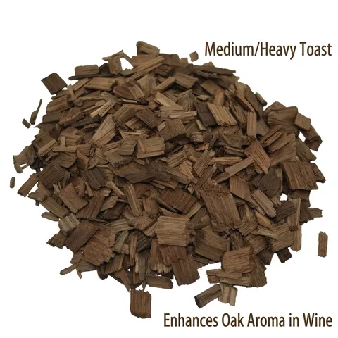 Toasted Oak Chips For Winemaking French Oak Flavor Enhancement For Wine Brandy Brewing Accessories Light Medium Heavy Toast