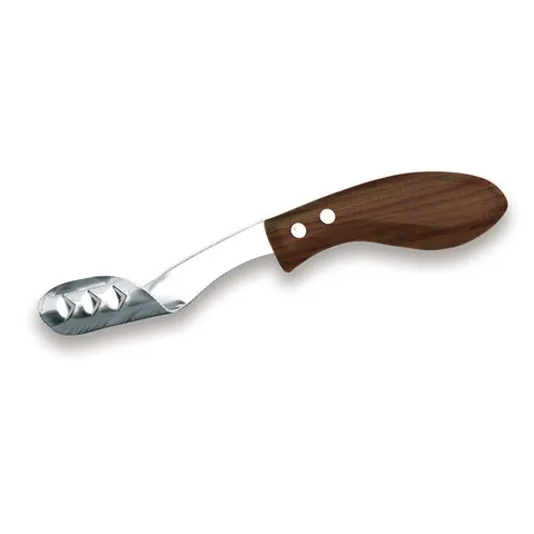 Stainless Steel Pepper Corer Jalapeno Deseeder Serrated Seed Remover Tool With Rosewood Silicone Handle Kitchen Vegetable Gadget