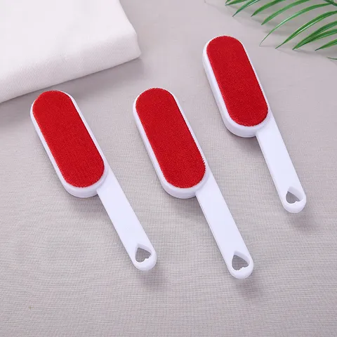 Double-Sided Static Lint Brush Manual Clothing Hair Remover Pet Fur Dust Cleaner Portable Household Lint Remover Brush For Clothes Furniture