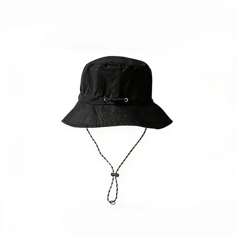 Summer Quick-Dry Waterproof Bucket Hat Packable Sunshade Unisex Polyester Foldable Fisherman Hat For Outdoor Cycling Travel