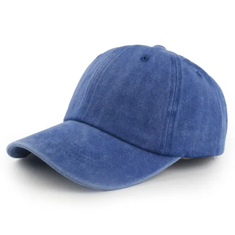 Vintage Gewassen Katoen Honkbalpet Soft Top Distressed Duckbill Hoed Voor Mannen Vrouwen Verstelbare Effen Kleur Retro Casual Outdoor Zonnehoed