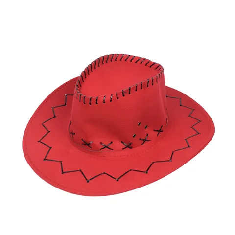 Western Cowboy Knight Hat Wide Brim Sun Hat For Men Women Outdoor Hiking Prairie Hat With Woven Stitching Detail