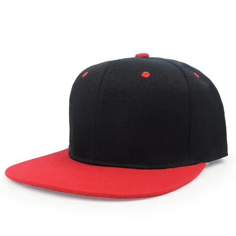 Gorra Snapback de Bloques de Color Ala Plana Hip Hop Gorra de Béisbol Ajustable Visera Protección Solar para Hombre Mujer Street Dance