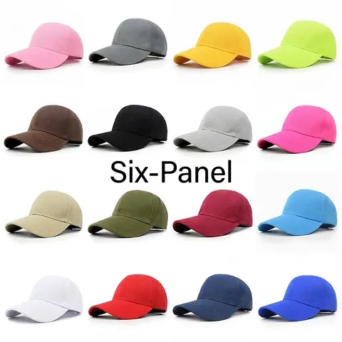 Polyester Unisex Solid Color Baseball Cap Curved Brim Adjustable Velcro Sunshade Outdoor Minimalist Casual Hat For Women Men