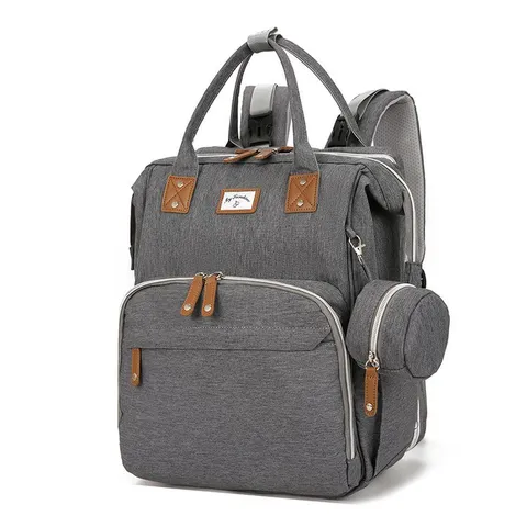 Wasserdichte Oxford Wickeltasche Rucksack Für Damen Reise Mutterschaft Windeltasche Mit Kinderwagenriemen Wärmetaschen