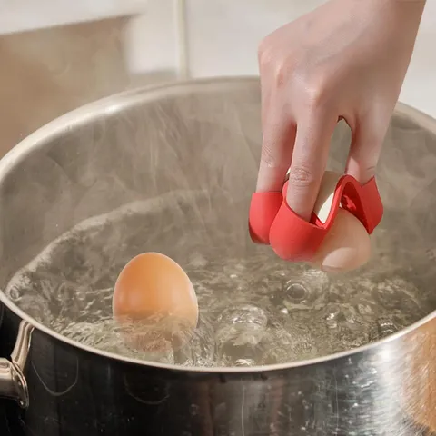 Silicone 3-Finger Anti-Scald Clip Multi-Function Heat Resistant Bowl Gripper Non-Slip Plate Clip Kitchen Cooking Tool
