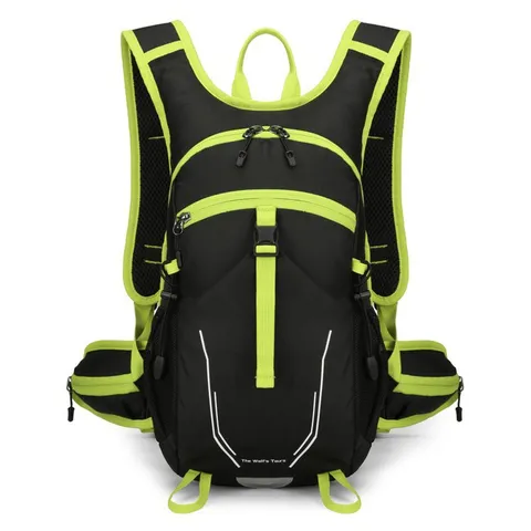 Lightweight Nylon Sports Backpack Breathable Abrasion Resistant Running Hiking Backpack Reflective Cycling Bag For Marathon Men Women Outdoor