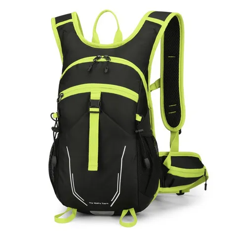 Lightweight Nylon Sports Backpack Breathable Abrasion Resistant Running Hiking Backpack Reflective Cycling Bag For Marathon Men Women Outdoor