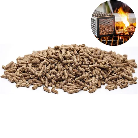 Pellets de Madera de Manzano para Ahumado BBQ Virutas de Biomasa para Parrilla y Estufas Cocción al Aire Libre