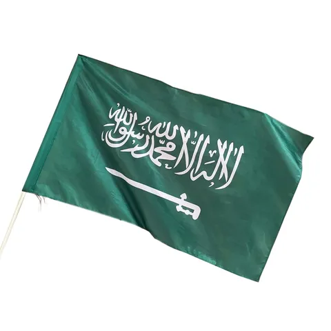 Nationalflagge Saudi Arabiens Saudi Arabisches Polyester Banner Für Outdoor Indoor Event Parade Nationalfeiertag Festival Dekoration