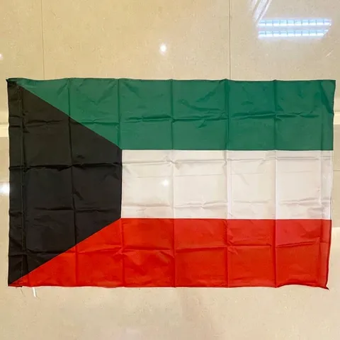 Kuwait Nationalflagge Polyester Banner Große Flagge Für Outdoor Parade Feier Innen Hanging Dekoration Nationalfeiertag Flaggen