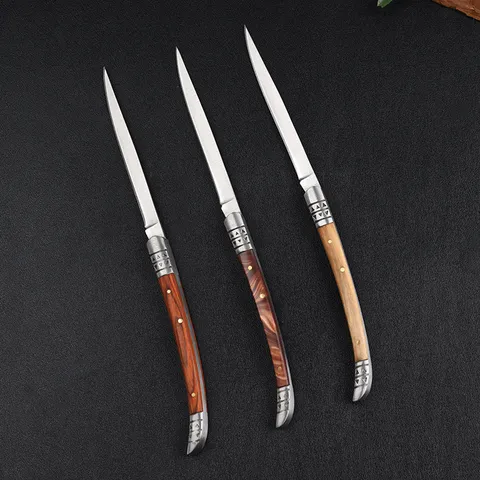 Portable Folding Fruit Knife Stainless Steel Outdoor Camping Pocket Knife Multi-Purpose Utility Small Knife Pocket Cutter