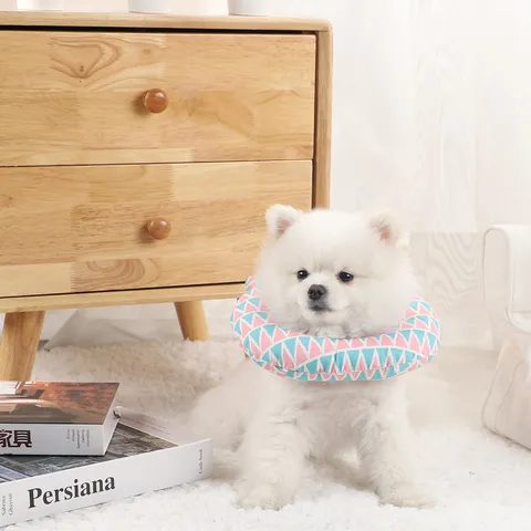 Soft Elizabethan Collar For Cats And Dogs Adjustable Pet Recovery Collar Anti-Lick Anti-Bite Protective Neck Cone Recovery Supplies