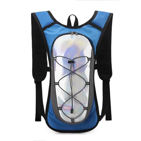 Holographic Reflective Outdoor Running Hydration Backpack Lightweight Waterproof Cycling Hiking Sports Pack For Men Women