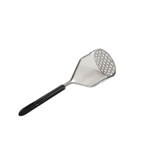 Stainless Steel Potato Masher Heavy Duty Kitchen Tool With Mirror Polished Handle For Home Cooking Mashing Vegetables
