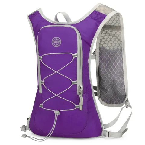 Unisex Lightweight Running Vest Backpack Professional Hydration Pack For Marathon Cycling Hiking Oxford Cloth Sporty Casual Daypack