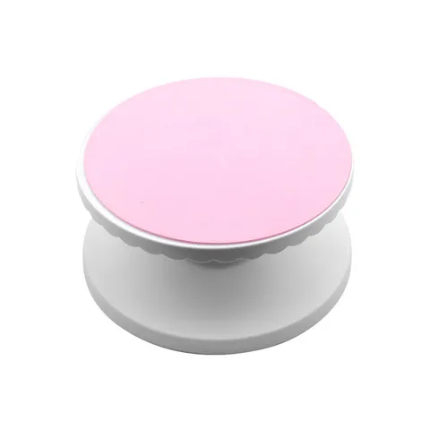 Rotating Cake Decorating Turntable Plastic ABS Stand With Anti Slip Base For Baking DIY Cake Decoration Kitchen Tools