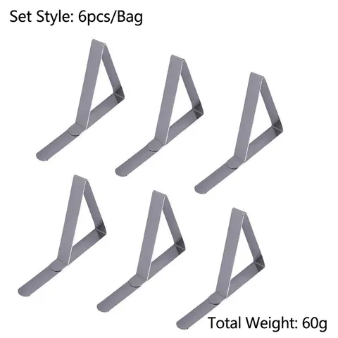 Stainless Steel Tablecloth Clips Adjustable Large Table Cloth Holders Anti-Slip Table Cover Clamps For Picnic Party Outdoor Wedding Home