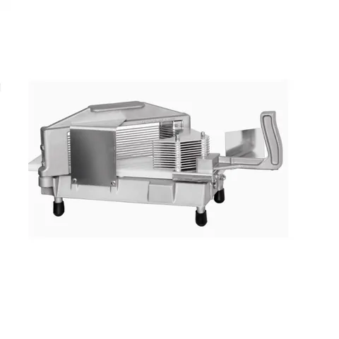 Commercial Stainless Steel Manual Tomato Slicer Fruit Vegetable Slicing Machine With 13 Blades Aluminum Frame Kitchen Tool