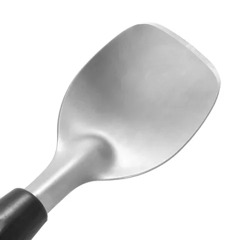 Stainless Steel Ice Cream Scoop Thickened Commercial Ice Scoop Thick Durable Cooking Rice Spoon Home Kitchen Utensil Spoon