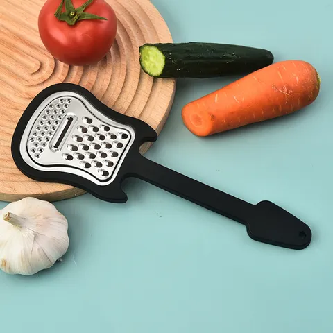 Gitarrenform Edelstahl Gemüse Reibe Multifunktionsschäler Manuelle Küchenhelfer Für Kartoffel Ingwer Knoblauch Obst