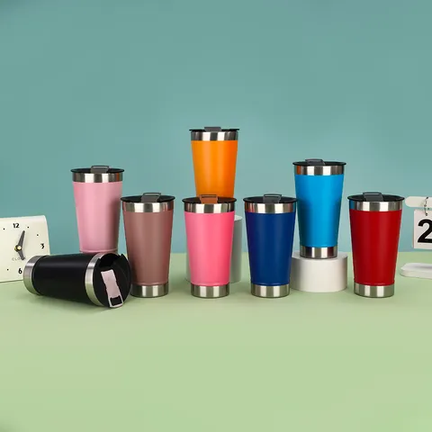 Portable Stainless Steel Insulated Tumbler Vacuum Travel Coffee Mug With Bottle Opener For Outdoor And Car