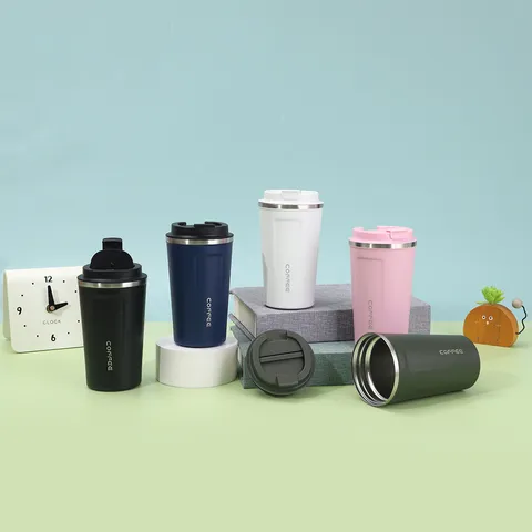 304 Edelstahl Vakuumisolierte Kaffeetasse Mit Intelligenter Temperaturanzeige Tragbare Thermoskanne Für Reise Zuhause Büro
