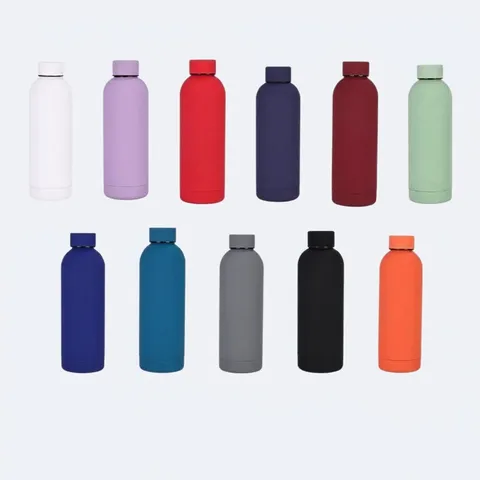 Insulated Stainless Steel Water Bottle Leakproof Double Wall Vacuum Flask Sports Kettle For Outdoor Travel Gym Gift