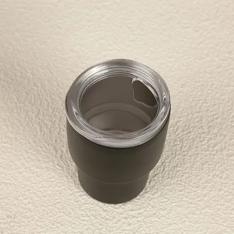 Mini Ανοξείδωτο Μονωμένο Ποτήρι Μικρό Ποτήρι Shot Με Καπάκι Και Καλαμάκι Φορητό Ταξιδιωτικό Κουπάκι Καφέ