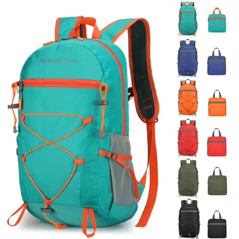 Leichter Tragbarer Faltbarer Rucksack Wasserdicht Outdoor Sport Bergsteigen Wandern Daypack
