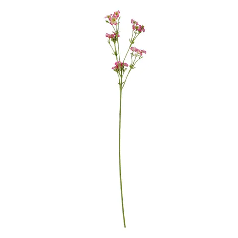 Flor Artificial Tela de Seda Tallo Floral de Paulownia Cinco Cabezas Rama de Flor Falsa Hecho a Mano Planta Artesanía Para Sala de Estar Hogar Escritorio Boda Decoración Fotografía Accesorio