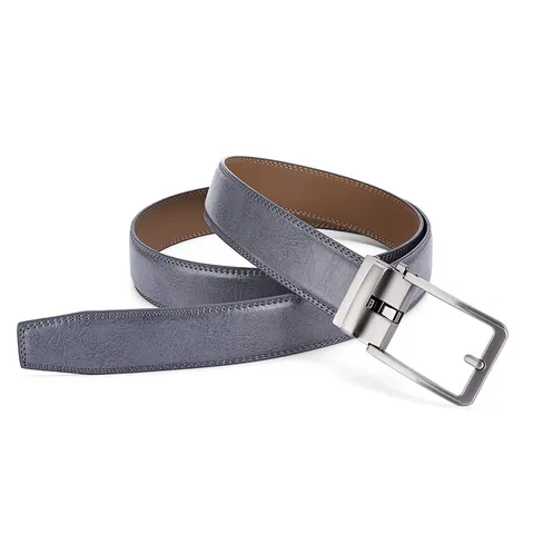 Men Genuine Leather Belt With Automatic Buckle Fashion Casual Business Waist Belt For Men Luxury Cowhide Leather Belt