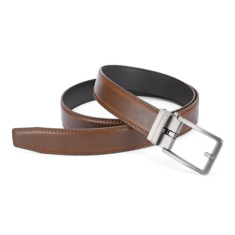 Men Genuine Leather Belt With Automatic Buckle Fashion Casual Business Waist Belt For Men Luxury Cowhide Leather Belt