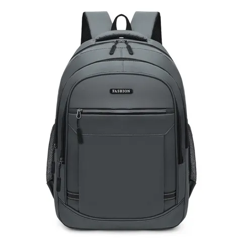Large Capacity Oxford Cloth Laptop Backpack Men Water Resistant Business Travel Rucksack High School College Students Bookbag With Multi-Compartment Storage
