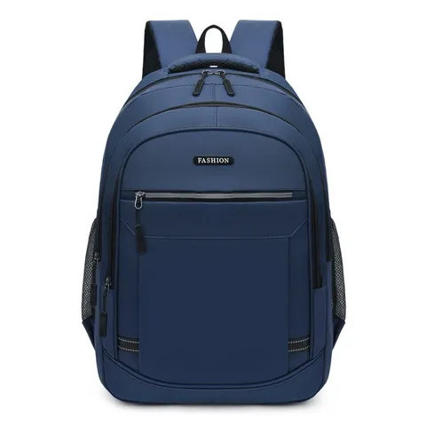 Large Capacity Oxford Cloth Laptop Backpack Men Water Resistant Business Travel Rucksack High School College Students Bookbag With Multi-Compartment Storage