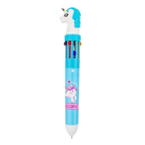 Bolígrafo Multicolor Lindo Animal de Dibujo Animado Retráctil Multifuncional 6 Colores 10 Colores Bolígrafo de Escritura para Estudiantes