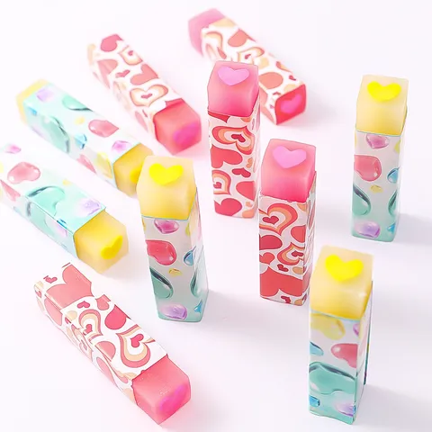 Gomme à Effacer Créative de Dessin Animé Pour Enfants Motif de Dinosaure Coeur Fruits Gomme de Correction de Dessin Papeterie Étudiant École Fournitures de Bureau
