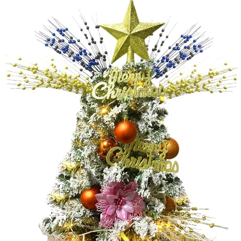 Pics de Décoration pour Arbre de Noël Boules à Paillettes Branches Multiples pour Bouquet de Fête DIY Ornement Maison