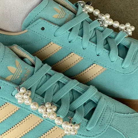 Exquisite Alloy Artificial Pearl Flower Shoe Buckles Korean Style Commuter Bowknot Sneaker Decorations For Women Accessory