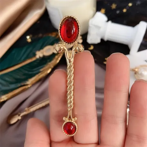 Europäische Mode Vintage Acryl Brosche Für Damen Legierung Pin Abzeichen Zubehör Retro Stil Schmuck Für Schal Mantel Geschenk