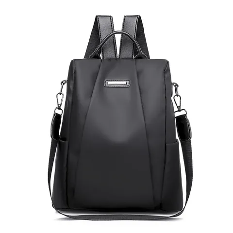 Women's Anti-Theft Casual Backpack Nylon Oxford Cloth Travel Daypack Urban Minimalist Fashion School Book Bag