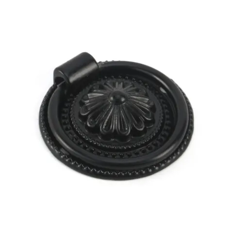 Europäischer Retro Zinklegierung Ringgriff Für Schublade Schrank Kleiderschrank Tür Vintage Sonnenblume Dekorativer Metallgriff Mit Schrauben