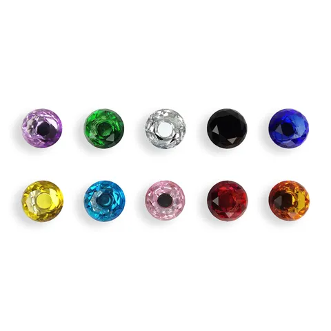 Modern Crystal Cabinet Knob Diamond Cut Wardrobe Drawer Pull Handle Crystal Glass Decorative Furniture Hardware Accessory
