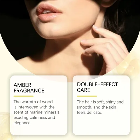 Roxelis Amber Scent Άρωμα Μαλλιών Body Mist Φορητό Άρωμα για Γυναίκες Σπρέι Περιποίησης Σώματος Δροσιστικό Σπρέι Μεγάλης Διάρκειας