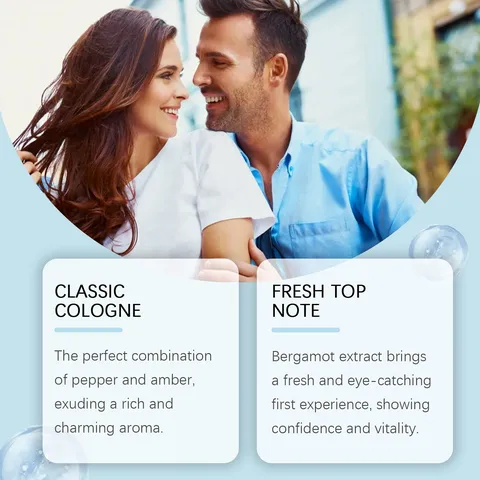Cupid Perfume Fresh Elegant Long Lasting Couple Dating Atmosphere Scent Fragrance Glass Bottle With Gift Box