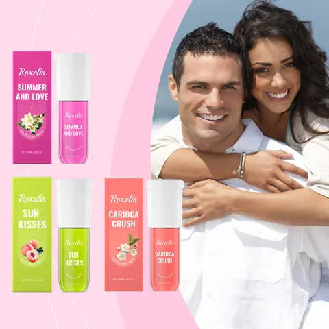 Roxelis 90ml Σπρέι Αρώματος Σειρά Άρωμα Μεγάλης Διάρκειας Ανθικό Φρουτώδες Σπρέι Σώματος για Γυναίκες Άρωμα Summer Love