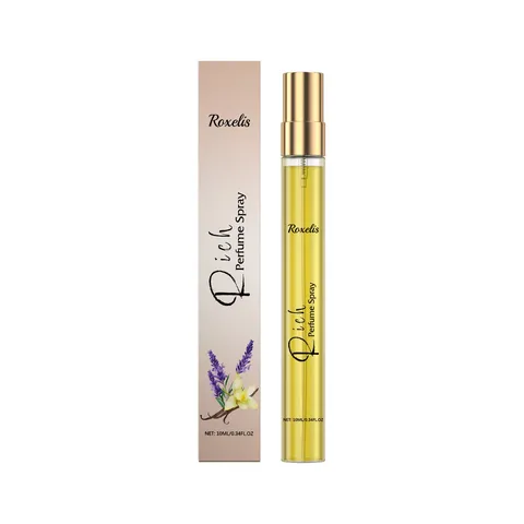 Roxelis Rich Parfüm Spray Langanhaltend Lavendel Vanille Blumiger Duft Tragbare Glasflasche Für Dating Damen Reisegröße